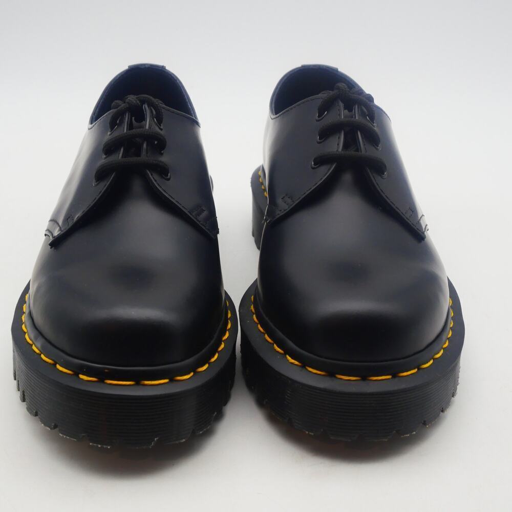 NEW Dr. Martens 1460 Bex Smooth Leather Oxfords Men's 7 Women's 8 Black Docs - Picture 6 of 9